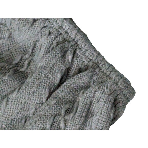 SHEIN Womens Maternity LS Autumn Ribbed Knit Shirt Green Large Polyester Blend - Picture 4 of 6